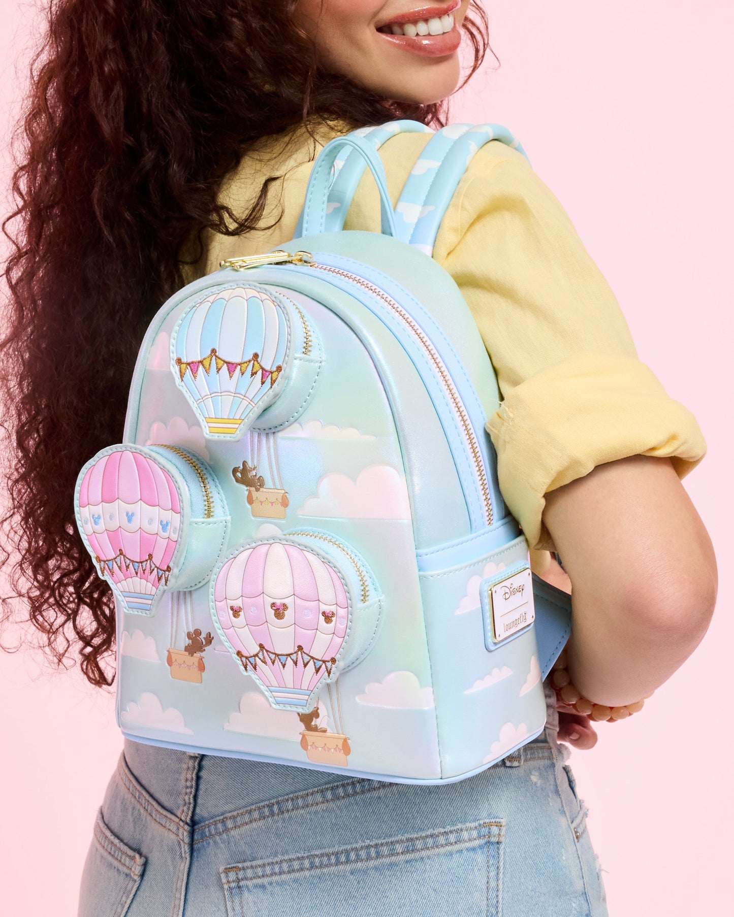 Loungefly Disney Mickey & Friends Hot Air Balloon Mini Backpack