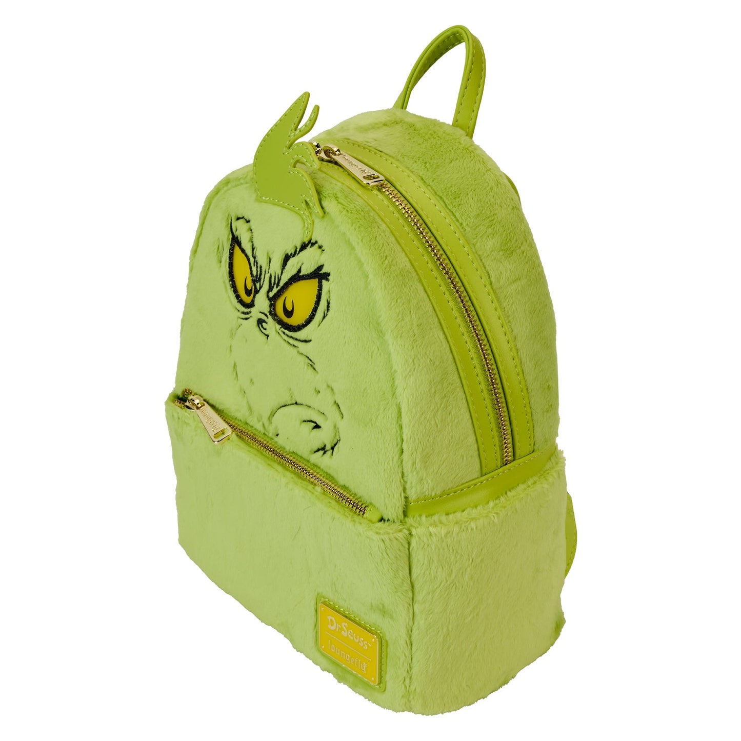Loungefly Dr Seuss Plush Grinch Light Up Cosplay Mini Backpack