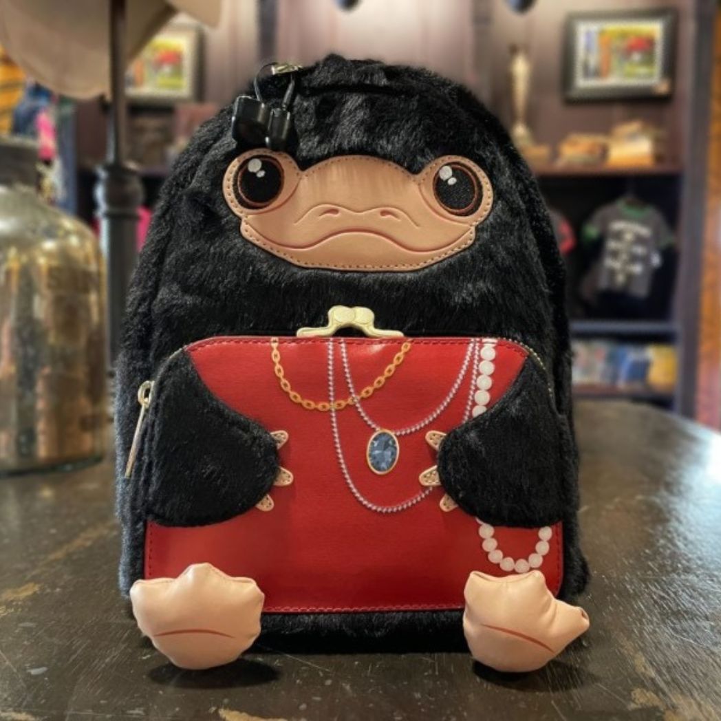 Loungefly Fantastic Beasts Niffler Plush Cosplay Mini Backpack