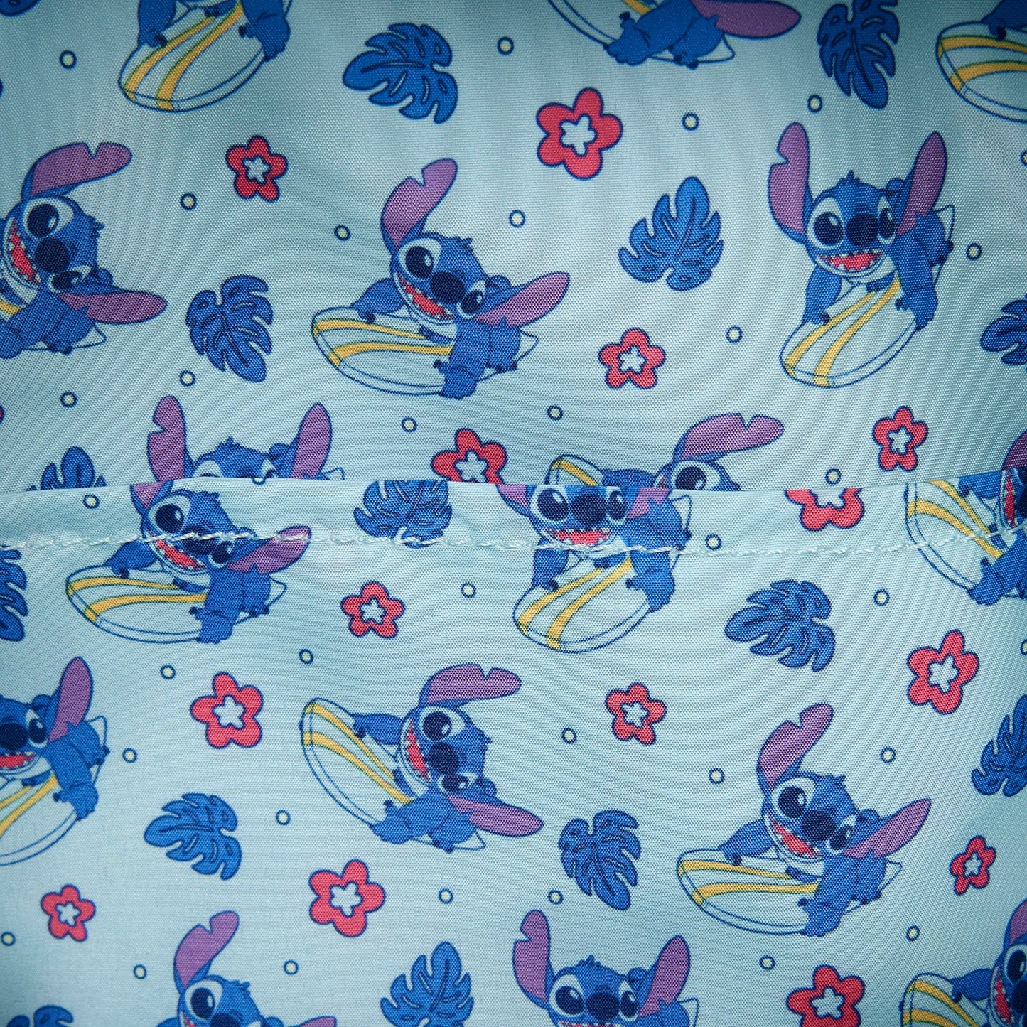 Loungefly Disney All-Over Print Stitch and Duck Backpack