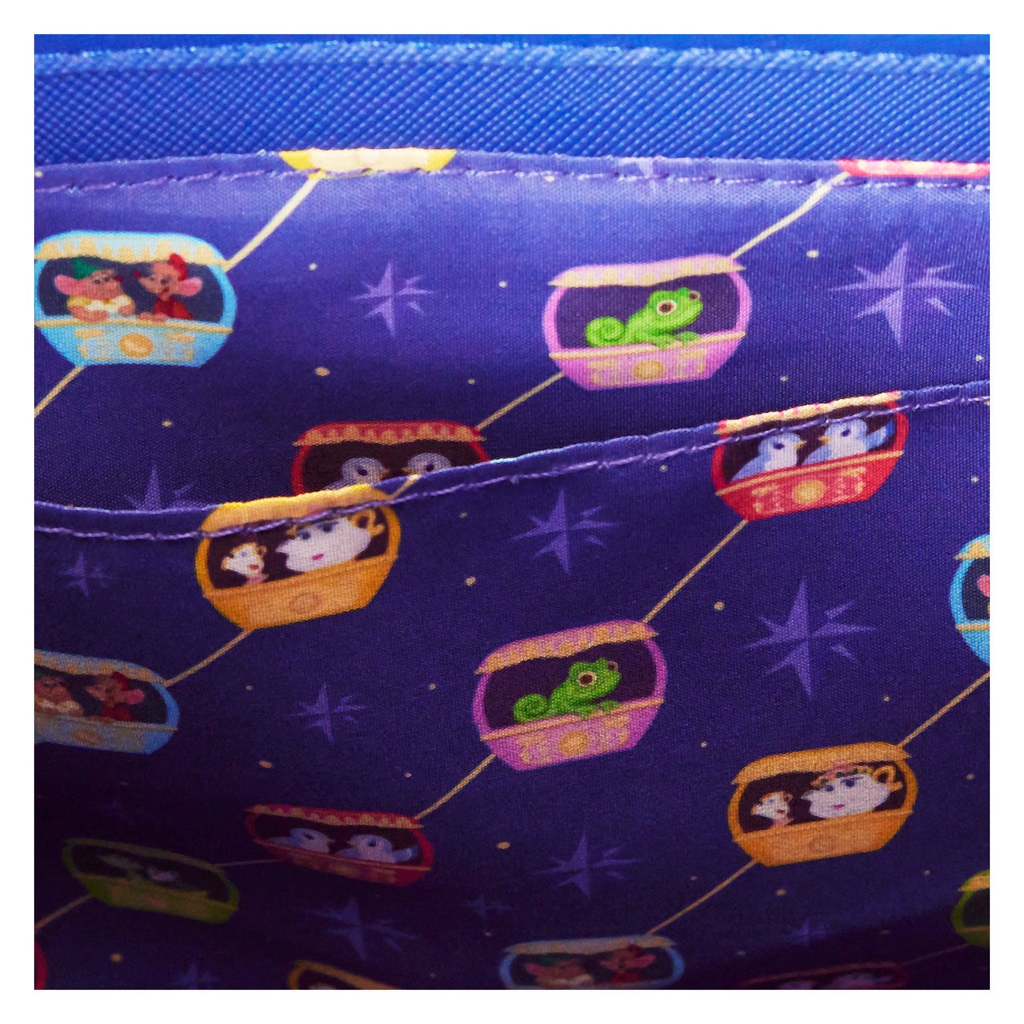 Loungefly Disney Princess Carousel All-Over Print Drawstring Mini Backpack