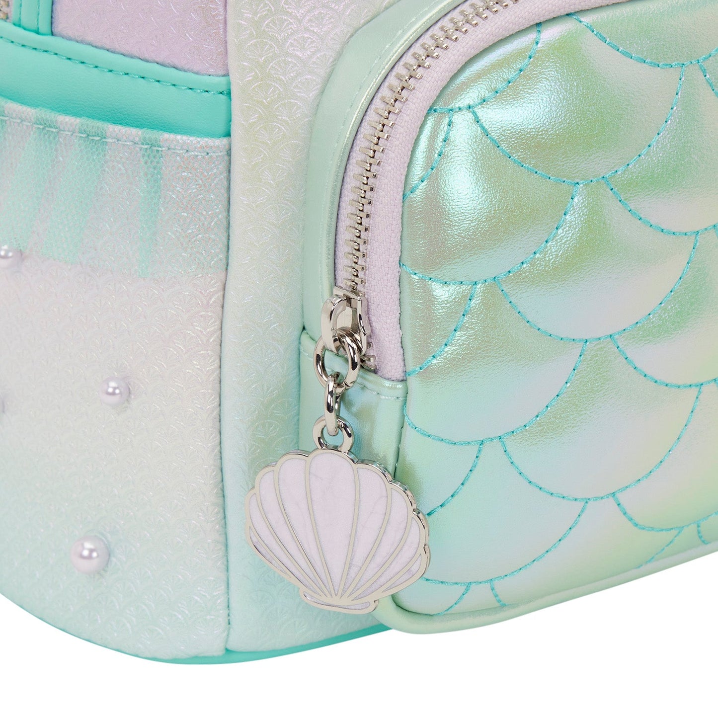 Loungefly Disney the Little Mermaid Iridescent Pearl Mini Backpack