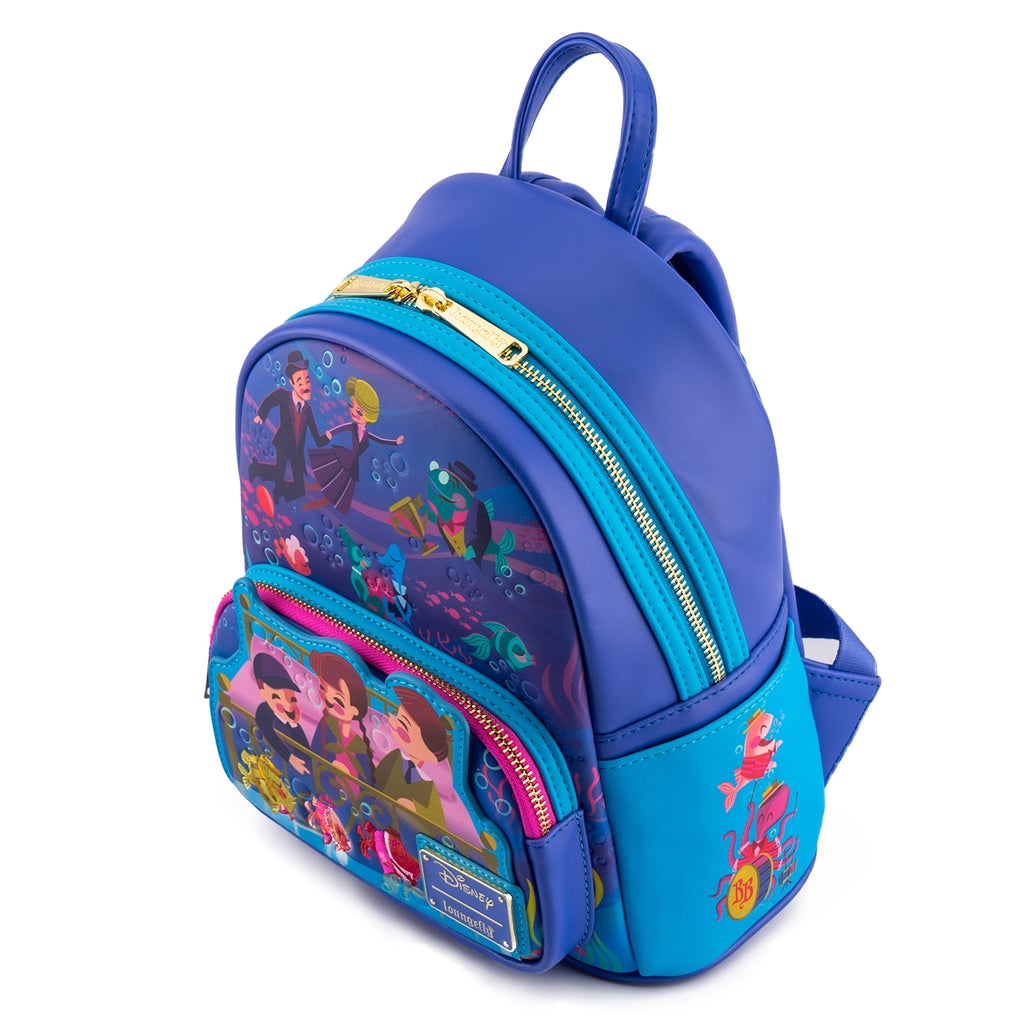Loungefly Disney Bedknobs and Broomsticks Beautiful Briny Ballroom Mini Backpack