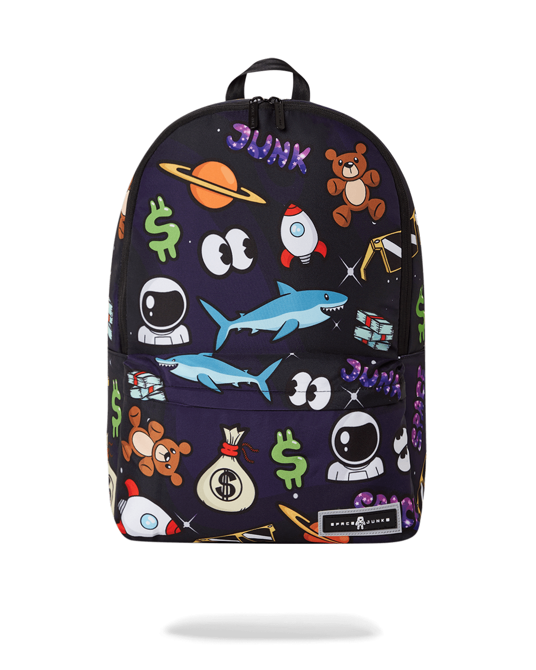 SPACE JUNK PATTERN BACKPACK