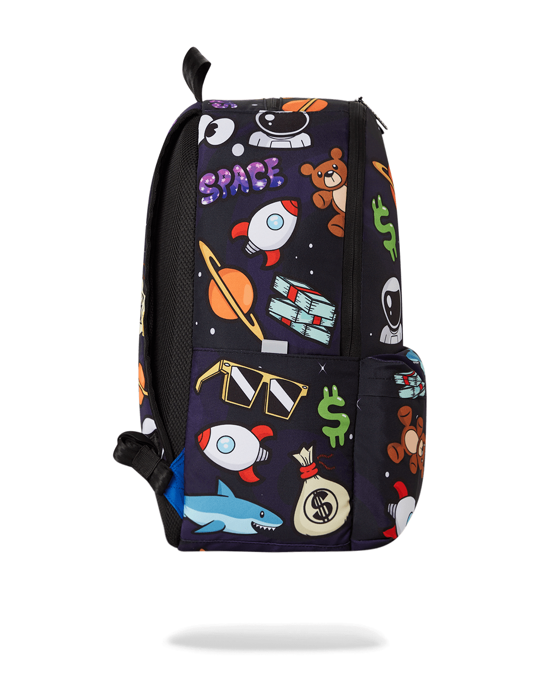 SPACE JUNK PATTERN BACKPACK