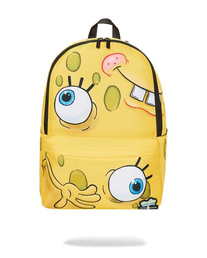 SPONGE BOB FACE MASH SPACE JUNK BACKPACK