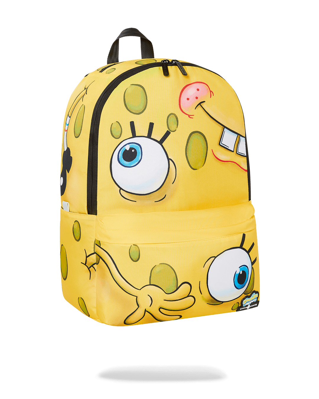 SPONGE BOB FACE MASH SPACE JUNK BACKPACK