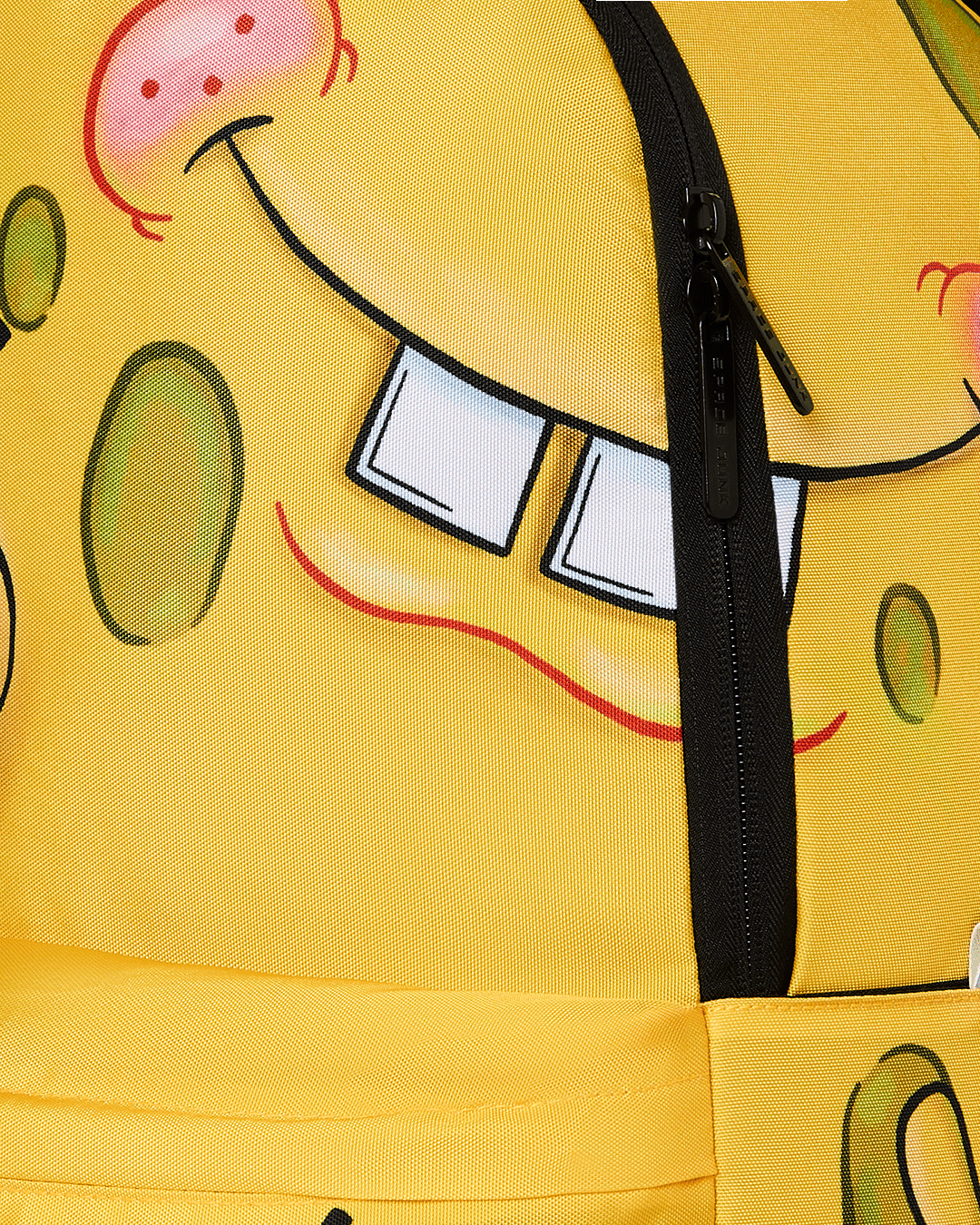 SPONGE BOB FACE MASH SPACE JUNK BACKPACK