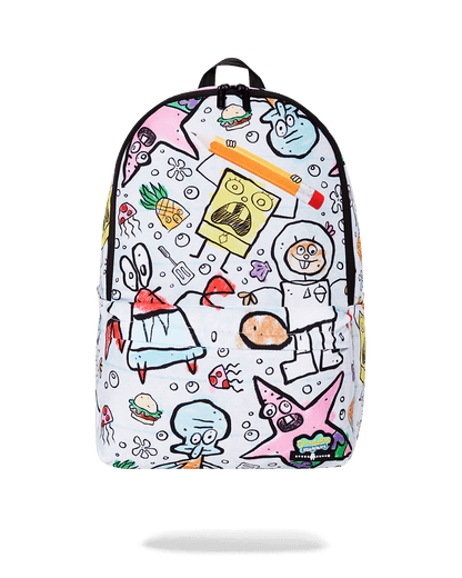 SPONGE DOODLE SPACE JUNK BACKPACK