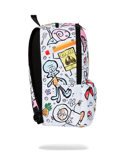 SPONGE DOODLE SPACE JUNK BACKPACK