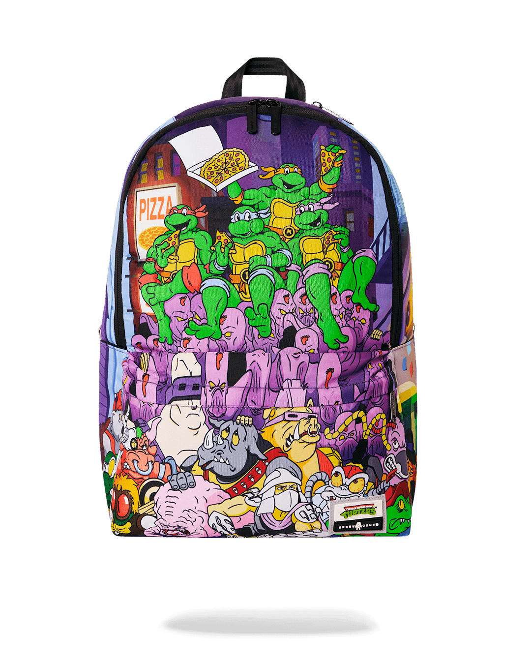 TMNT VILLIAN PILE JUNK BACKPACK