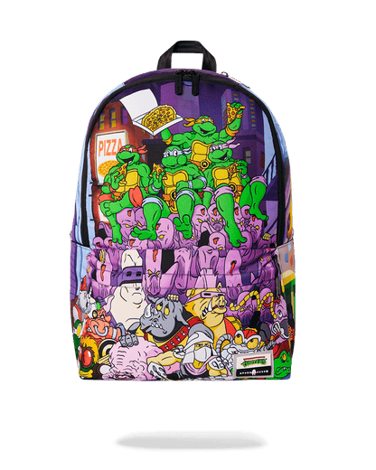 TMNT VILLIAN PILE JUNK BACKPACK