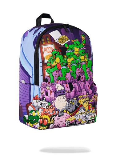 TMNT VILLIAN PILE JUNK BACKPACK