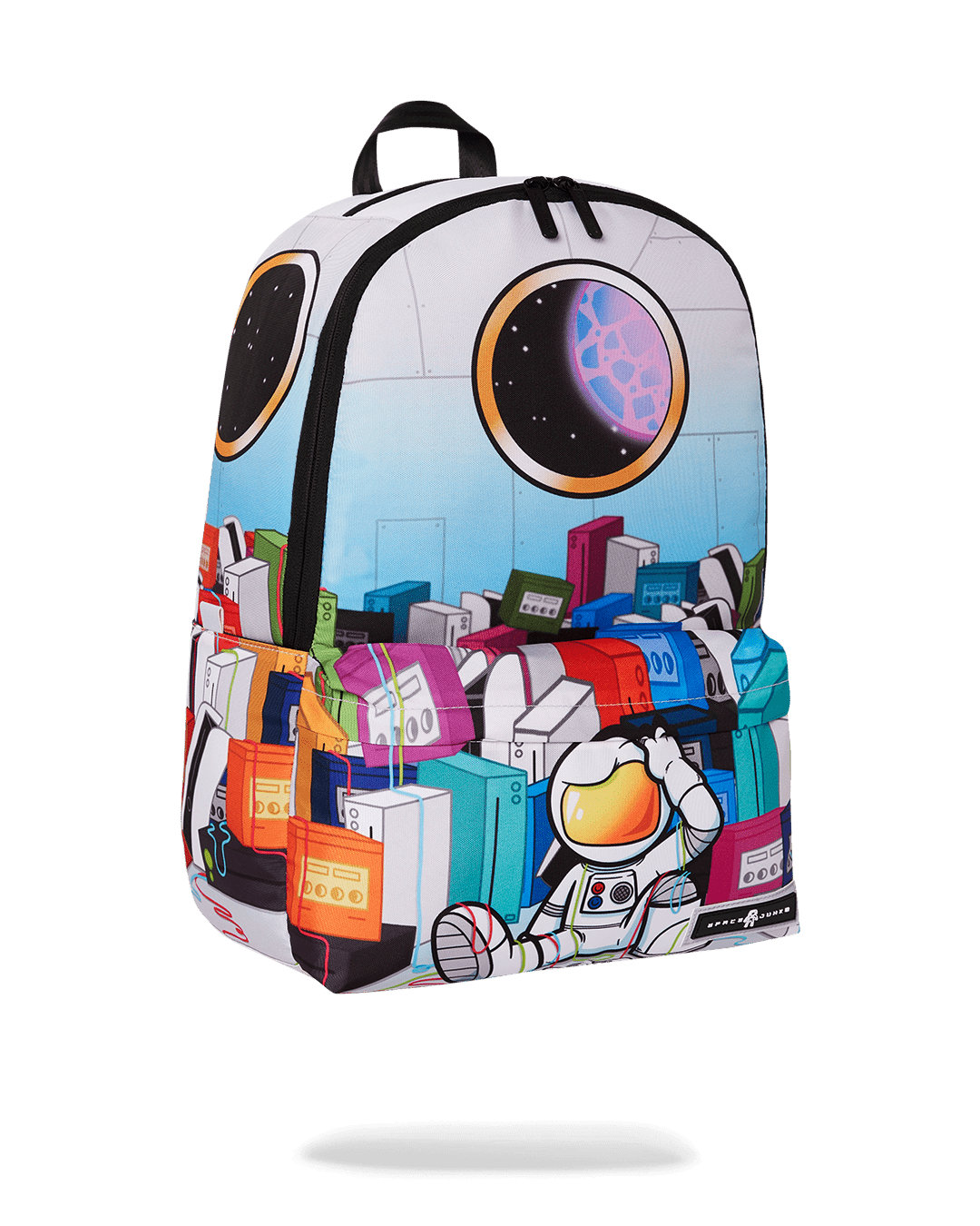 YOU PLAY TOO MUCH SPACE JUNK BACKPACK