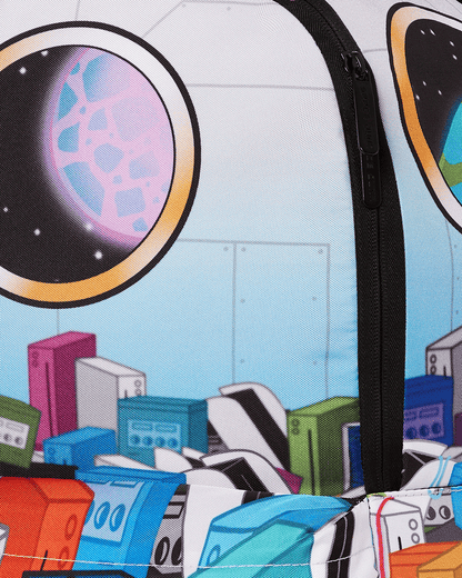 YOU PLAY TOO MUCH SPACE JUNK BACKPACK