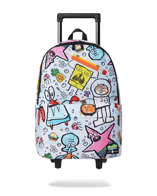 SPONGE DOODLE SPACE JUNK TROLLEY BACKPACK