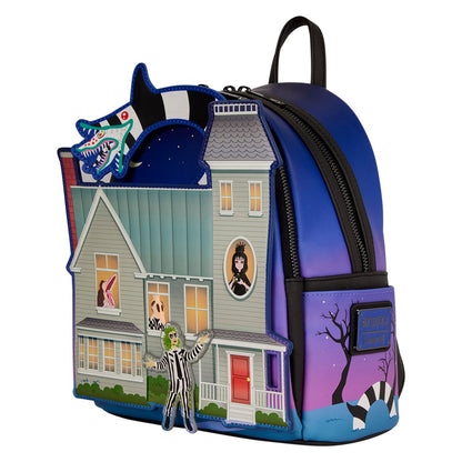 Loungefly WB Beetlejuice Mini Backpack