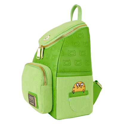 Loungefly WB Adventure Time Finn All-Over Print Corduroy Mini Backpack