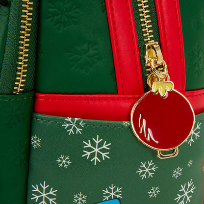 Loungefly Dr. Seuss How the Grinch Stole Christmas! Light-Up Tree Mini Backpack
