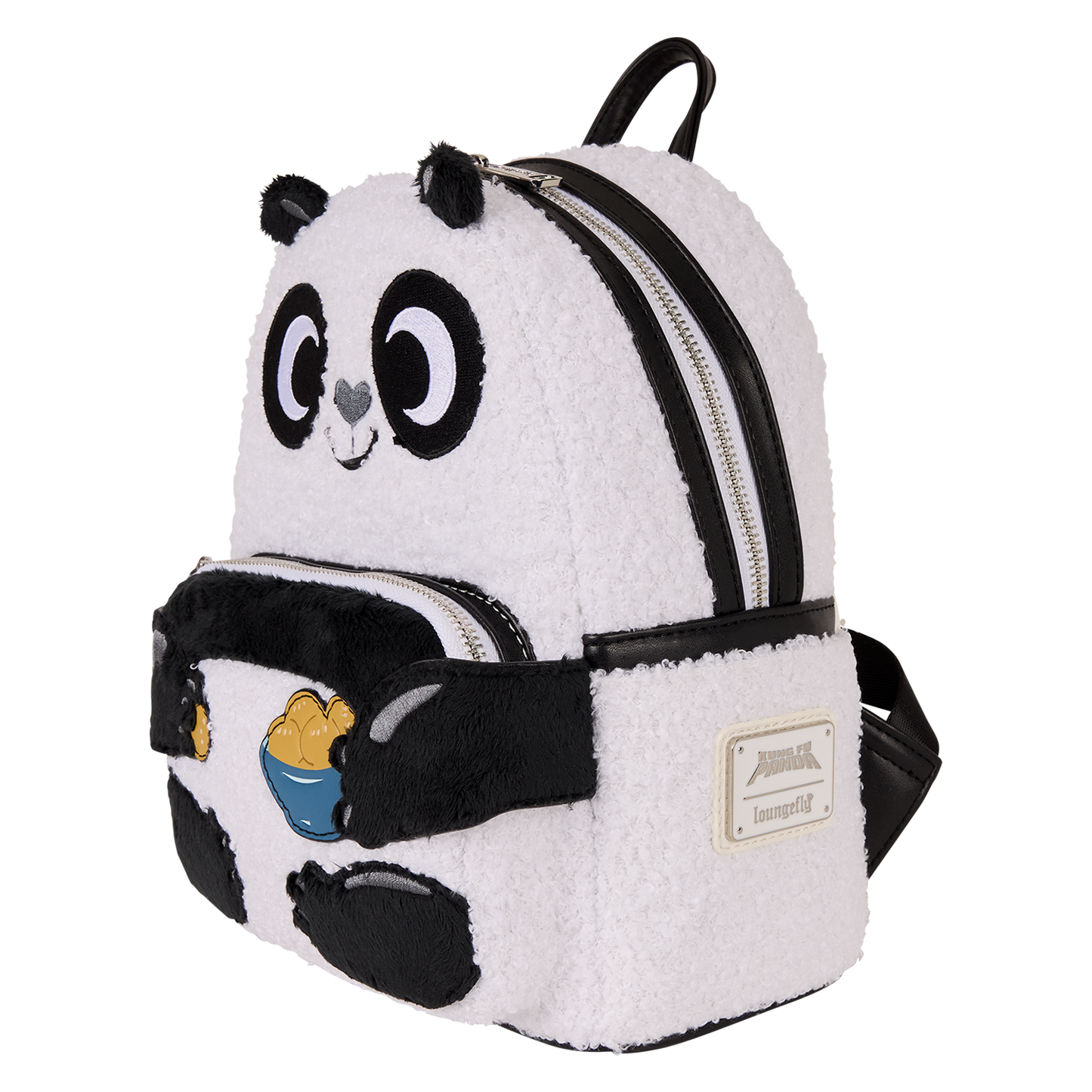 Loungefly Dreamworks Kung Fu Panda Plush Cosplay Mini Backpack