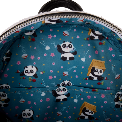Loungefly Dreamworks Kung Fu Panda Plush Cosplay Mini Backpack