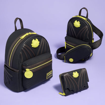 Loungefly Dreamworks How To Train Your Dragon Night Fury Mini Backpack