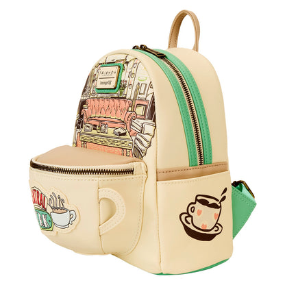 Loungefly WB Friends Central Perk Domed Coffee Mug Scented Mini Backpack