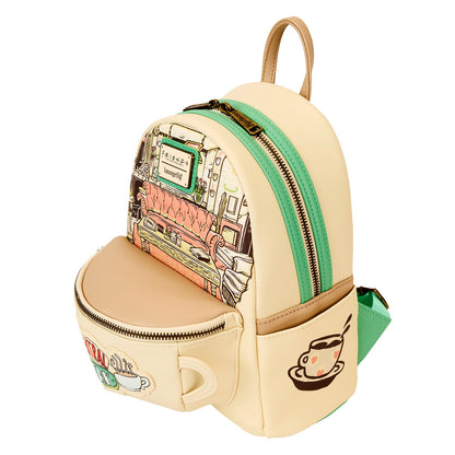 Loungefly WB Friends Central Perk Domed Coffee Mug Scented Mini Backpack
