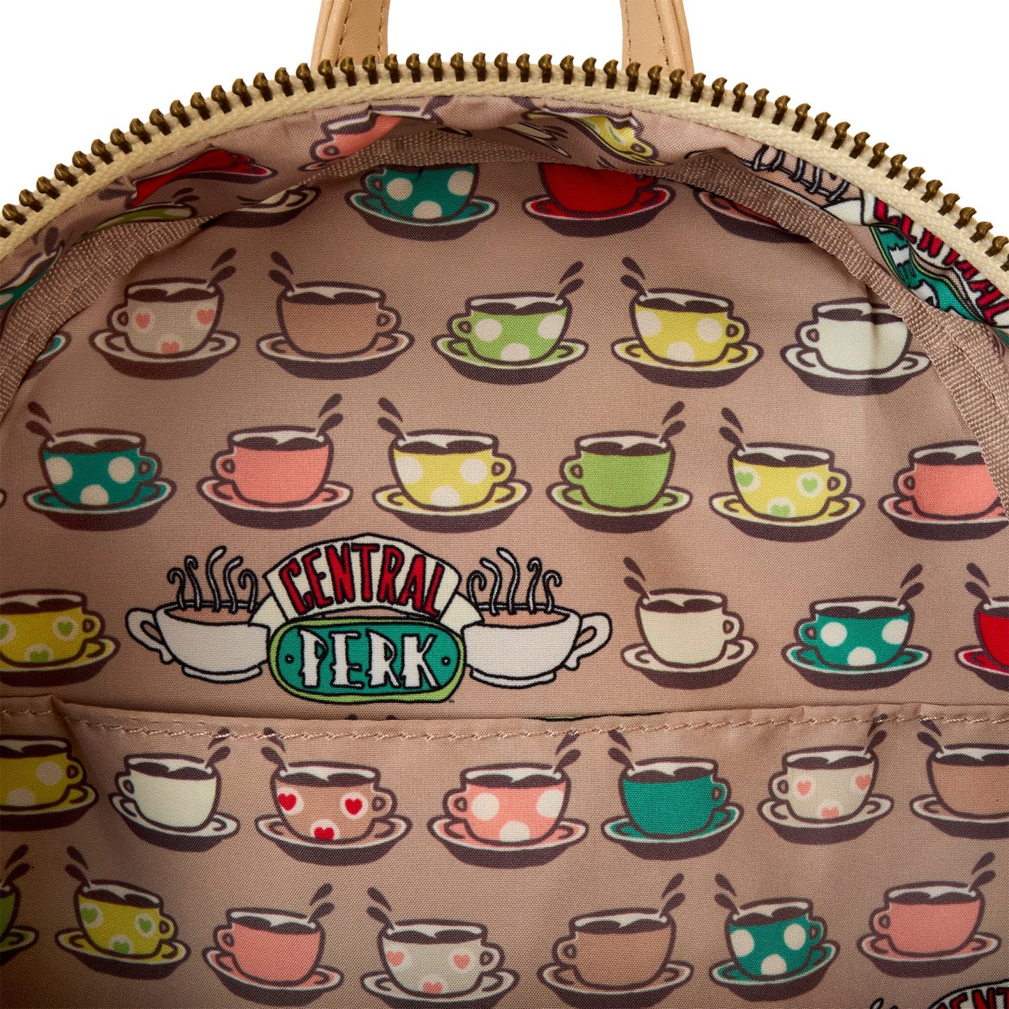 Loungefly WB Friends Central Perk Domed Coffee Mug Scented Mini Backpack