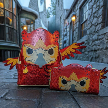 Loungefly Pop! Harry Potter Fawkes Phoenix Cosplay Mini Backpack