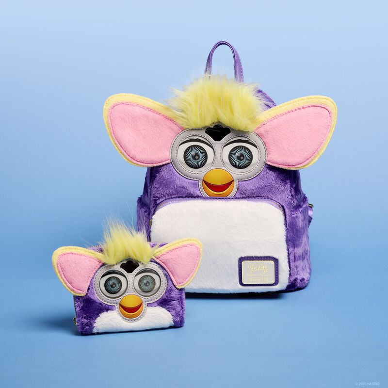Loungefly Hasbro Furby Plush Cosplay Mini Backpack