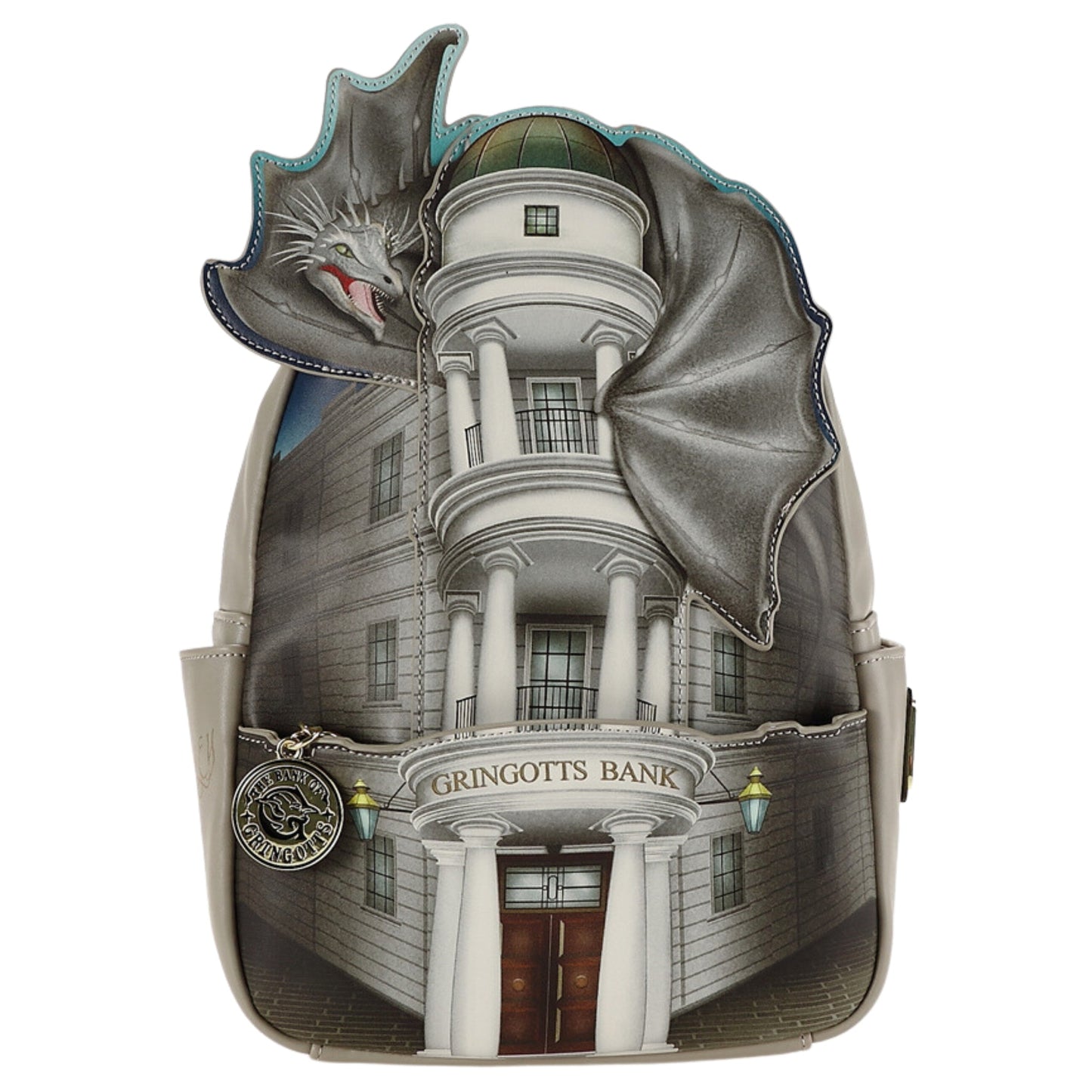 Loungefly Harry Potter Gringotts Bank and Dragon Mini Backpack (Exclusive)