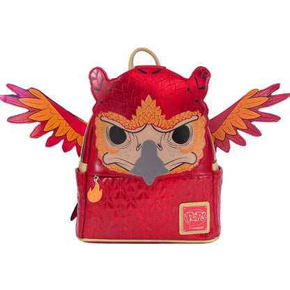 Loungefly Pop! Harry Potter Fawkes Phoenix Cosplay Mini Backpack