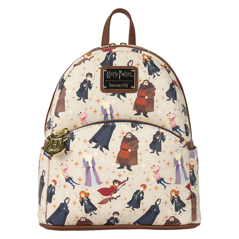 Loungefly Harry Potter Spring All-Over Print Mini Backpack
