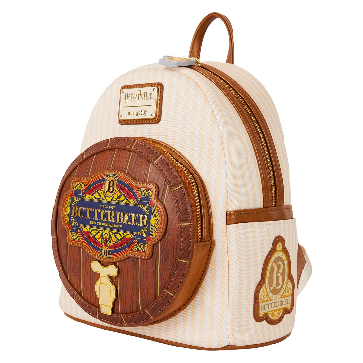 Loungefly WB Harry Potter Butterbeer Barrel Scented Mini Backpack