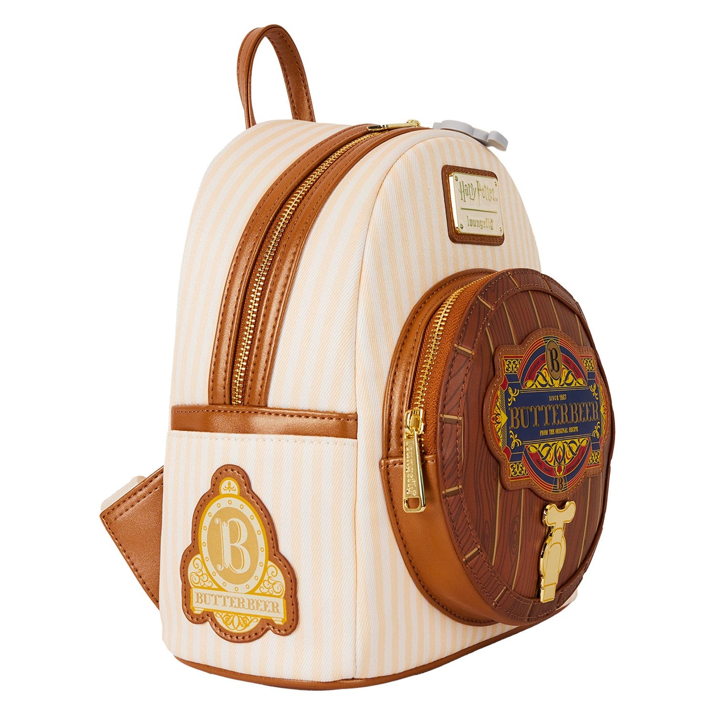 Loungefly WB Harry Potter Butterbeer Barrel Scented Mini Backpack