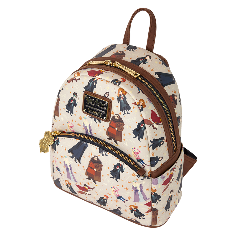 Loungefly Harry Potter Spring All-Over Print Mini Backpack