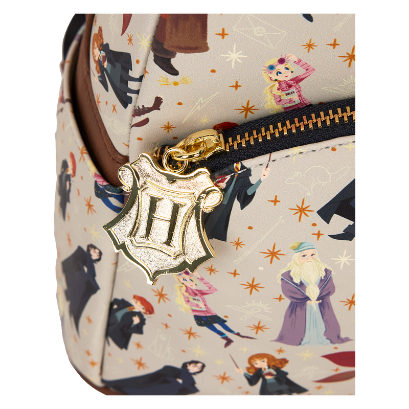 Loungefly Harry Potter Spring All-Over Print Mini Backpack