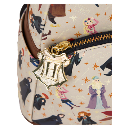 Loungefly Harry Potter Spring All-Over Print Mini Backpack