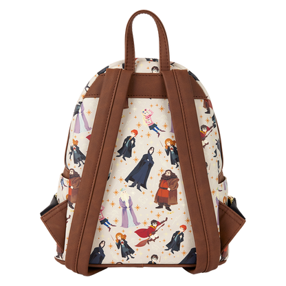 Loungefly Harry Potter Spring All-Over Print Mini Backpack