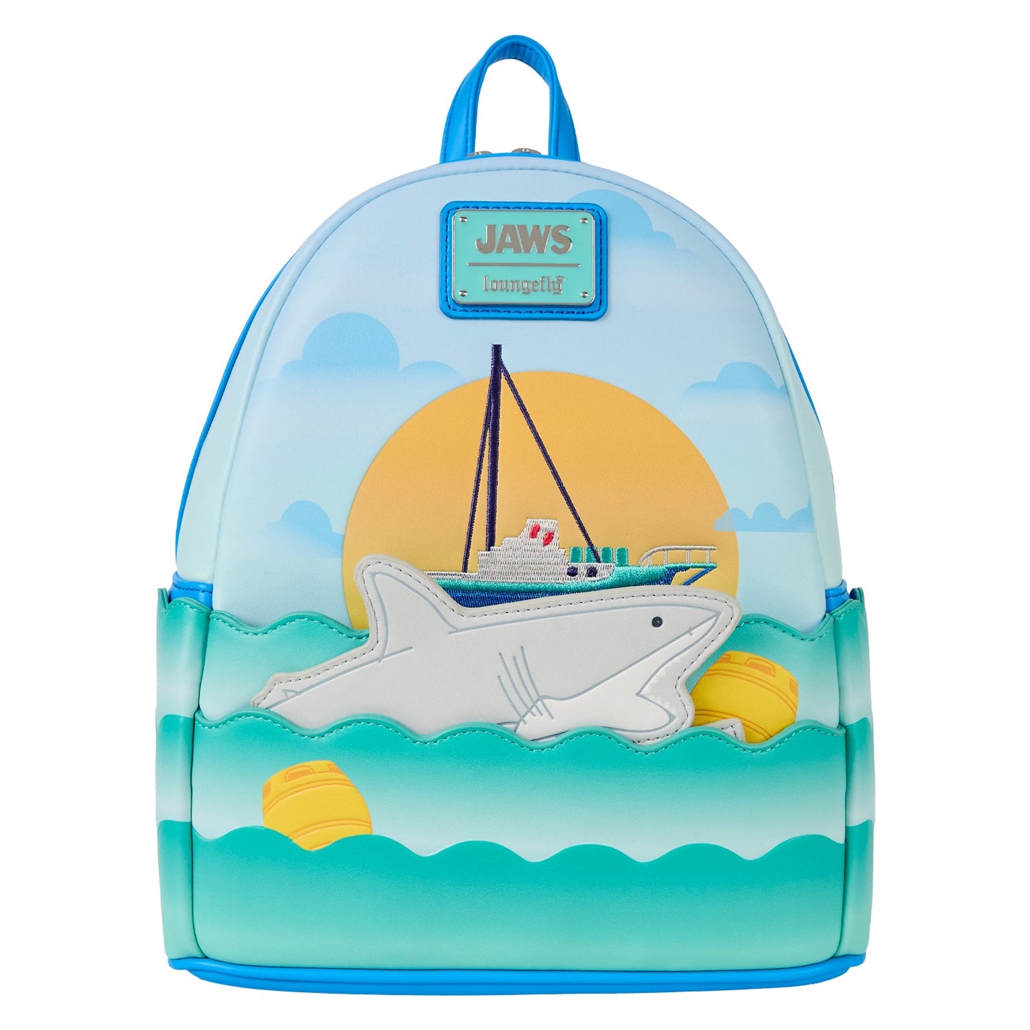 Loungefly Universal Jaws 50th Anniversary Mini Backpack