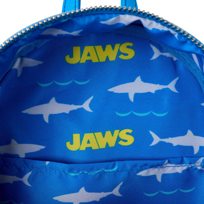 Loungefly Universal Jaws 50th Anniversary Mini Backpack
