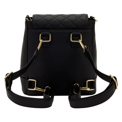 Loungefly The Lilly Black Convertible Mini Backpack & Crossbody Bag