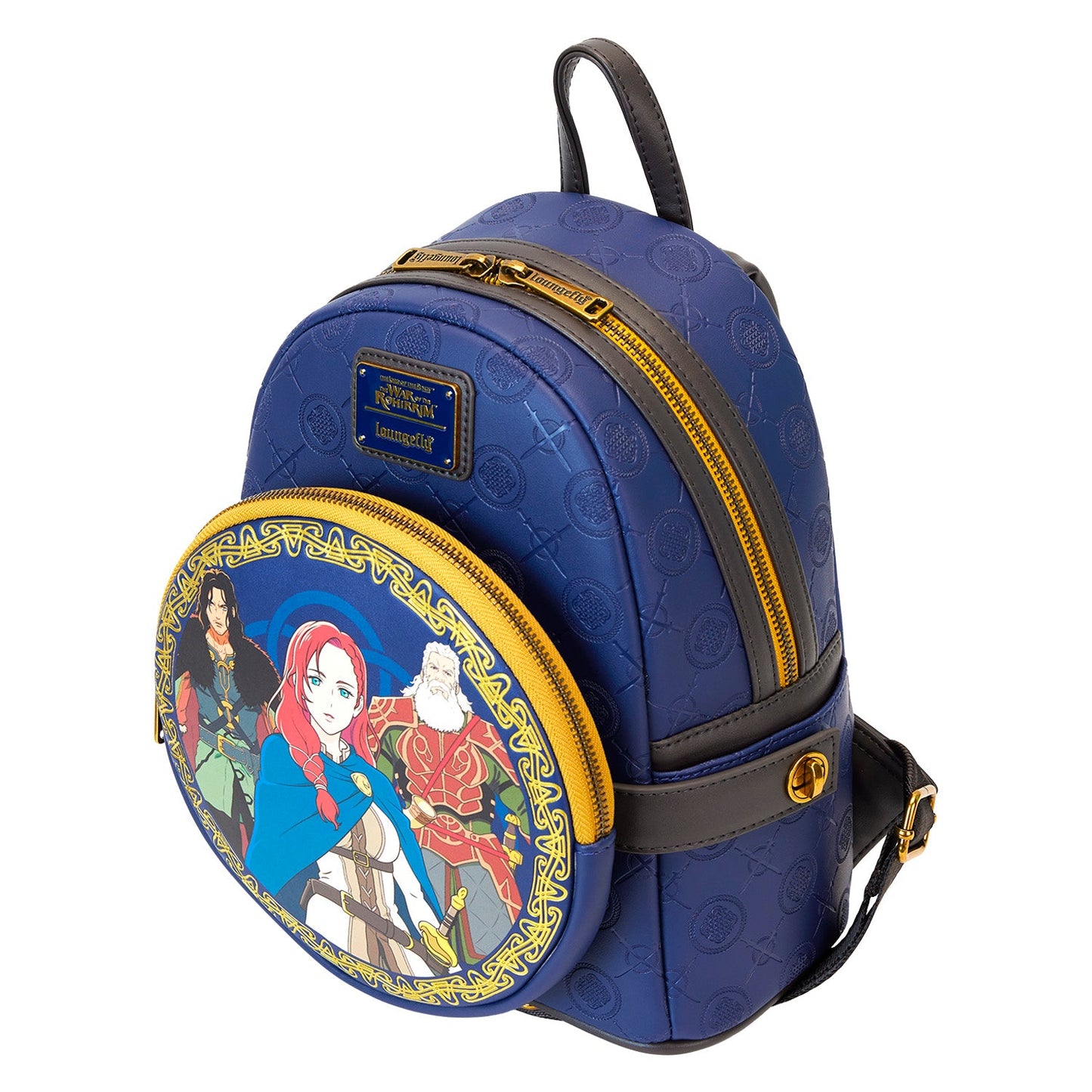 Loungefly WB Lord of the Rings The War of the Rohirrim Mini Backpack with Waist Bag