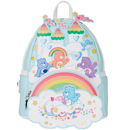Loungefly Care Bears Care-A-Lot Castle Mini Backpack