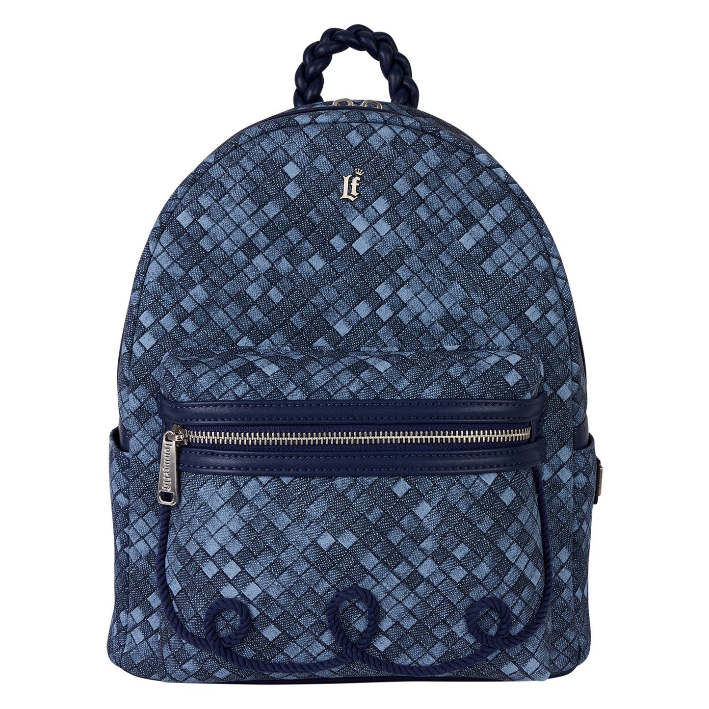 Loungefly Faux Denim Mini Backpack