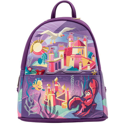 Loungefly Disney Ariel Castle Collection Mini Backpack