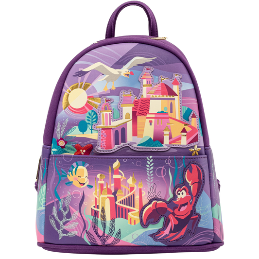 Loungefly Disney Ariel Castle Collection Mini Backpack