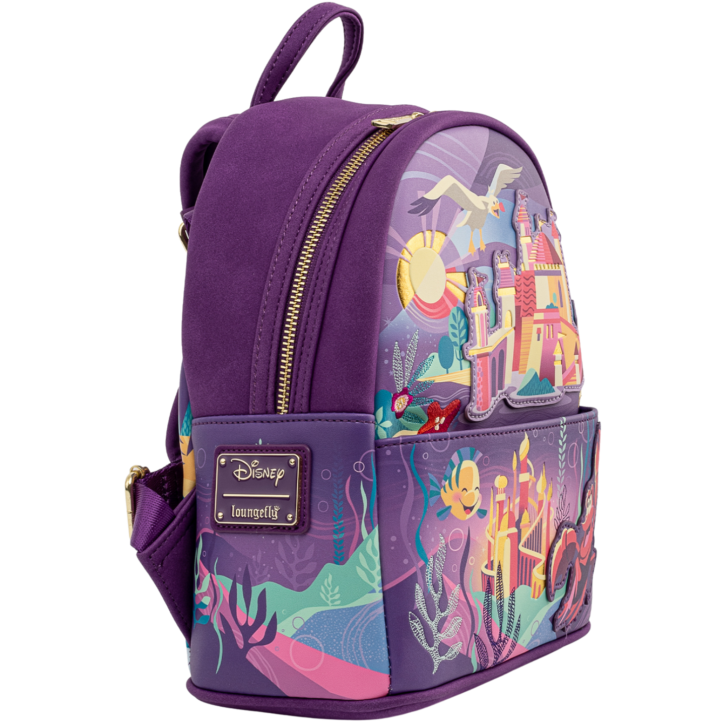Loungefly Disney Ariel Castle Collection Mini Backpack