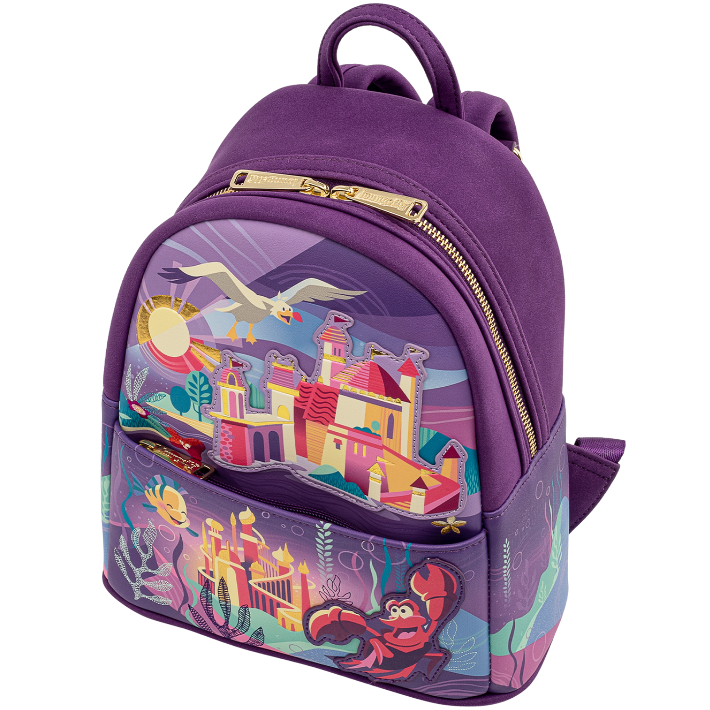 Loungefly Disney Ariel Castle Collection Mini Backpack